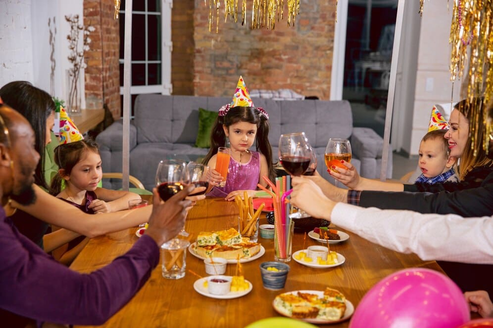 Menu para cumpleaños infantiles