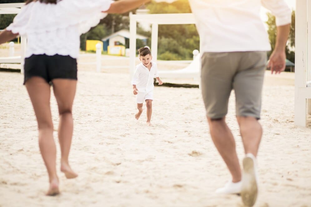 juegos de playa para la familia