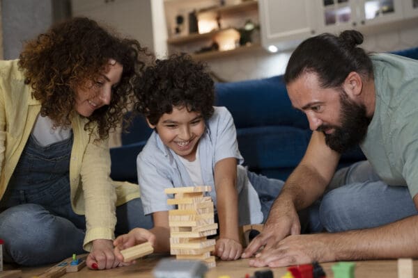 jugar en familia