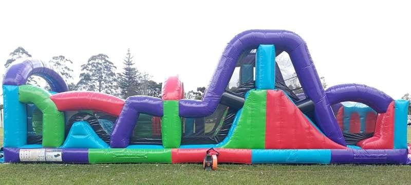 Inflable Desafío Dragón Módulo 2 01 Módulo 2 del inflable El Desafío del Dragón de PonyPark