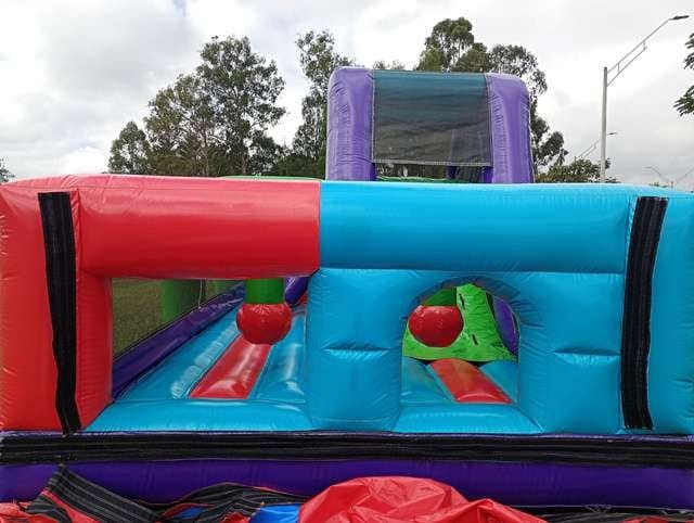 Inflable Desafío Dragón Módulo 4 01 Módulo 4 del inflable El Desafío del Dragón de PonyPark