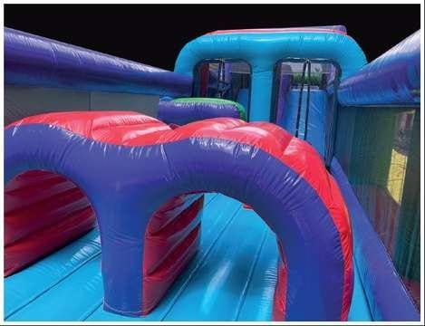 Inflable Desafío Dragón Módulo 6 01 Módulo 6 del inflable El Desafío del Dragón de PonyPark